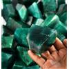 Naturale Brasiliano Smeraldo 1000 KT Gemma Lucidato Grezzo Lotto AD784 Venditore