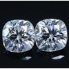 If Trasparenza Cuscino Loose Cvd Diamante Paio D Colore 4 X 4 MM Certificato