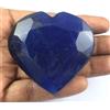 Naturale 344.30 KT Africano Zaffiro Blu Forma Cuore Gemma Fresco Arrivo