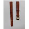 LORENZ CINTURINO ORIGINALE OROLOGIO "LORENZ" ANSA 12 MM PELLE MARRONE "LUCERTOLA"
