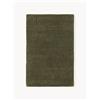 Westwing Collection Tappeto in lana fatto a mano con motivo in rilievo Merima - Verde