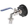 Kerbl 221982 Ibc - Rubinetto di collegamento con attacco tubo da 3/4