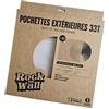 Non applicabile Vinile - Buste Trasparenti Di Protezione Per Vinili 50 Pezzi Rock On Wall
