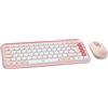 Logitech POP ICON COMBO - ITA QWERTY | Kit mouse e tastiera Bluetooth, digitazione comoda, tasti programmabili, Easy-Switch fino a 3 dispositivi - Rosa