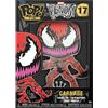 Funko Pop! Pin Marvel Venom - Carnage Glow-in-the-Dark #17