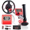 VEVOR Metal Detector per Adulti Rilevatore d'Oro Metalli Bobina di Ricerca Impermeabile IP68 Profondità Rilevamento 152,4 mm, Rilevatore Tesori Oro Frequenza Operativa 5,8kHz da Giardino Spiaggia