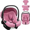 LIONELO Astrid i-Size Seggiolino Auto Neonati 40-87 cm Ovetto Gruppo 0+ | Montaggio Rivolto all'Indietro, Cintura di Sicurezza a 3 Punti, Protezione Laterale e Inserto Dri-Seat