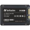 Verbatim 512GB SATA3 2.5 SSD 7MM VI550