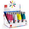 IBILI Borraccia thermos a doppia parete colorata 350, acciaio inox 18/10, doppia parete, riutilizzabile, colore casuale