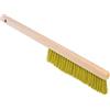 ToM PaR Spazzola in Legno | Manico ergonomico in Legno | Setole miste | Non graffia | Manico Lungo infrangibile | Non Si deforma | Per l'auto | Per la casa | Lunghezza: 45 cm | Giallo