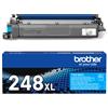 BROTHER TN248XLC TONER ORIGINALE TN-248 XL C CIANO 2300 pagine ORIGINALE