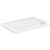 Ideal Standard piatto doccia 80x120x7h cm in ceramica bianco lucido design anti-scivolo mod. Eurovit