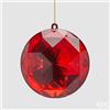 Enzo De Gasperi, EDG EDG ENZO DE GASPERI DECORO DIAMANTE ROTONDO DA APPENDERE L.6,5 D.12,5 C5 ROSSO