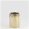 Enzo De Gasperi, EDG EDG ENZO DE GASPERI VASO ACCIAIO SCANALATO ROTONDO H.50 D.40 C5 GOLD