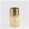 Enzo De Gasperi, EDG EDG ENZO DE GASPERI VASO ACCIAIO SCANALATO ROTONDO H.70 D.40 C5 GOLD