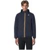 K-Way Giubbino Le Vrai 4.0 Claude Warm blu Tg M K61273W-K89