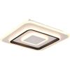 Reality Leuchten Reality Jora R64293131 - Plafoniera a LED, in metallo bianco opaco, plastica, con LED, 46 Watt, telecomando