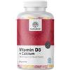 HealthyWorld Vitamina D3 + Calcio caramelle gommose 60 pz Gummibärchen