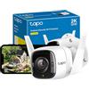 Tapo C320WS V1 - Telecamera di sorveglianza di rete - esterna - antipolvere/resistente alle intemperie - colore (Giorno&Notte) - 4 MP