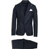 DANIELE ALESSANDRINI - Abito - Blu navy