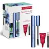 Clarins Sguardo in 4D Waterproof Mascara + Matita + Contorno Occhi + Double Serum Set