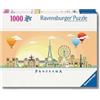 Ravensburger - Puzzle 1000 Pezzi Un Giorno A Parigi | Puzzle Adulti E Bambini Con Una Misura Di 70x50 Cm | Regalo Per Adulti E Bambini Da 14 Anni E Più | Puzzles Ravensburger