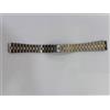 CINTURINO OROLOGIO ACCIAIO BICOLORE ANSA 16 MM "LORENZ" ANNI 90
