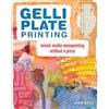 North Light Books gelli plate printing mixed media monoprinting without a press