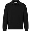 DANIELE FIESOLI DUNO - Polo senza bottoni in lana merino ultrafine e cashmere