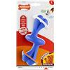 Nylabone, Effetto masticatorio estremamente forte, Osso interattivo da masticare, Gusto pancetta, Grande - per cani fino a 23 kg (50 libbre)