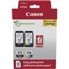 Merkloos Cartucce originali PG-575/CL-576 con carta fotografica
