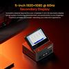 StarTech G-FLIP Mini-PC - Processore AMD Ryzen 7 H255 - 8 core - Frequenza fino a 4,9 GHz - Scheda grafica Radeon 780M - 24 GB di RAM DDR5 - SSD NVMe PCIe 4.0 da 1 TB