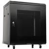 StarTech Armadio server - Armadio di rete da 12U - Acciaio laminato a freddo - Ventilato - Modello da pavimento - Capacità di carico: 60 kg