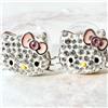 Swarovski Orecchini Swarovski 2013 Hello Kitty edizione limitata rari da collezione