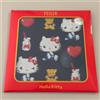 LIMEILER FEILER x Hello Kitty asciugamano tessuto ciniglia fazzoletto design retrò cuore