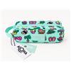 Collezione ALOHA ALOHA Collection x Hello Kitty Hawaiian Pouch Pen Case verde menta nuova...