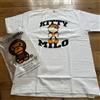Una scimmia da bagno T-shirt BAPE Baby Milo x Hello Kitty collaborazione Ape Sanrio rara nuova