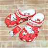 CROCS Scarpe da collaborazione Hello Kitty x Crocs 26 cm nuove con etichetta...