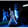 Shop and Solve MusicLED - Luce 3D dream luce notturna FREDDIE lampada USB e batteria con telecomando 7 colori e 5 modalità gadget idea regalo fan di freddie queen (Mercury)
