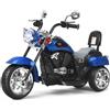 OLAKIDS Moto elettrica per bambini con faro regolabile B0DYJSFFDQ, 2,5 - 3 km/h, blu - N