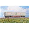 ACME 40439 Carro intermodale Sgns 60 piedi Touax con bulk 30ft Metrocargo
