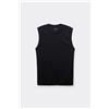 Intimissimi Canotta Smanicata In Cotone Mercerizzato Filo Premium Nero