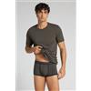 Intimissimi Boxer In Cotone Pima Con Logo Blu