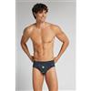 Intimissimi Slip Uomo In Cotone Superior Stampa Sleepy Bear Blu