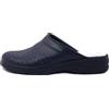 Sanital Light Ciabatta Pantofola Uomo Sanitaria da Lavoro in Pelle Blu, 754