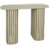 DRW Console da ingresso, mobile da ingresso, stile moderno, in legno bianco, 80 x 30 x 70 cm