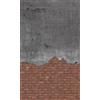Rasch Wallpaper 364309 - Carta da parati fotografica su tessuto non tessuto con muro di mattoni in rosso e grigio della collezione Magicwalls, 2,65 m x 1,59 m (lunghezza x larghezza)