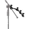 QUIK LOK ARM/001 - Braccio Snodato con Aggancio Microfonico, Leggero e Versatile, Morsetto Regolabile, Adatto per Microfoni, Action Cam e Cellulari, Lunghezza 400mm