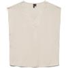 VERO MODA Vmsafa SL V-Neck Lace Top Wvn Ga Noos Donna