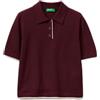 United Colors of Benetton Maglia Polo M/M 11ahd301j Maglione Donna (Pacco da 1)
